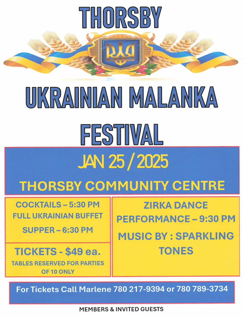 Thorsby Ukrainian Malanka Festival!